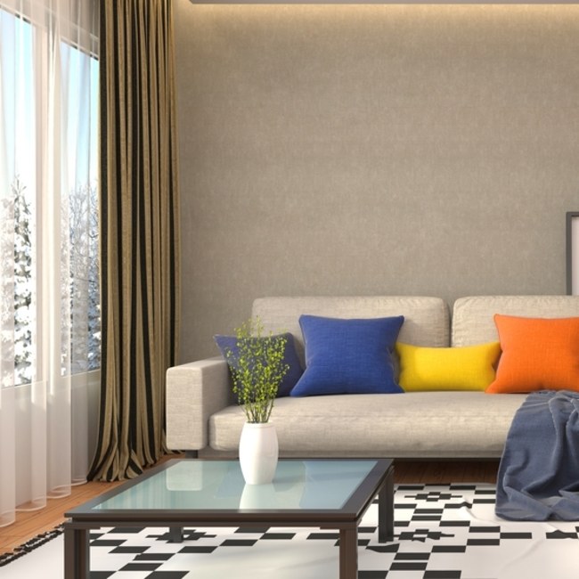 Navy Blue Living Room Decorating Ideas - Modern House