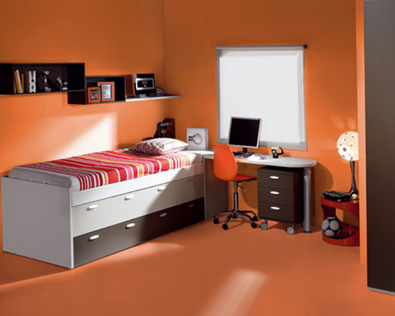 Children's Orange Bedroom Ideas - Terrys Fabrics's BlogTerrys Fabrics...