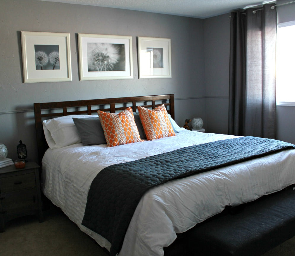 Grey Bedroom Ideas - Terrys Fabrics