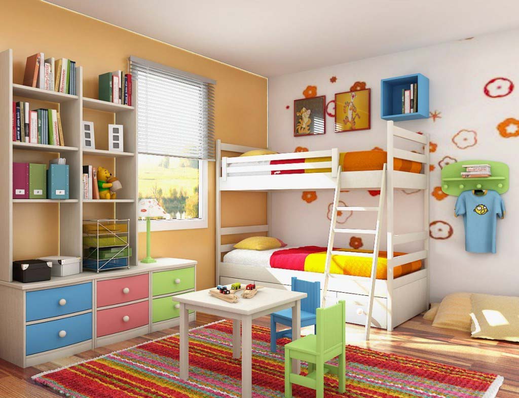 White Childrens Bedroom Ideas - Terrys Fabrics