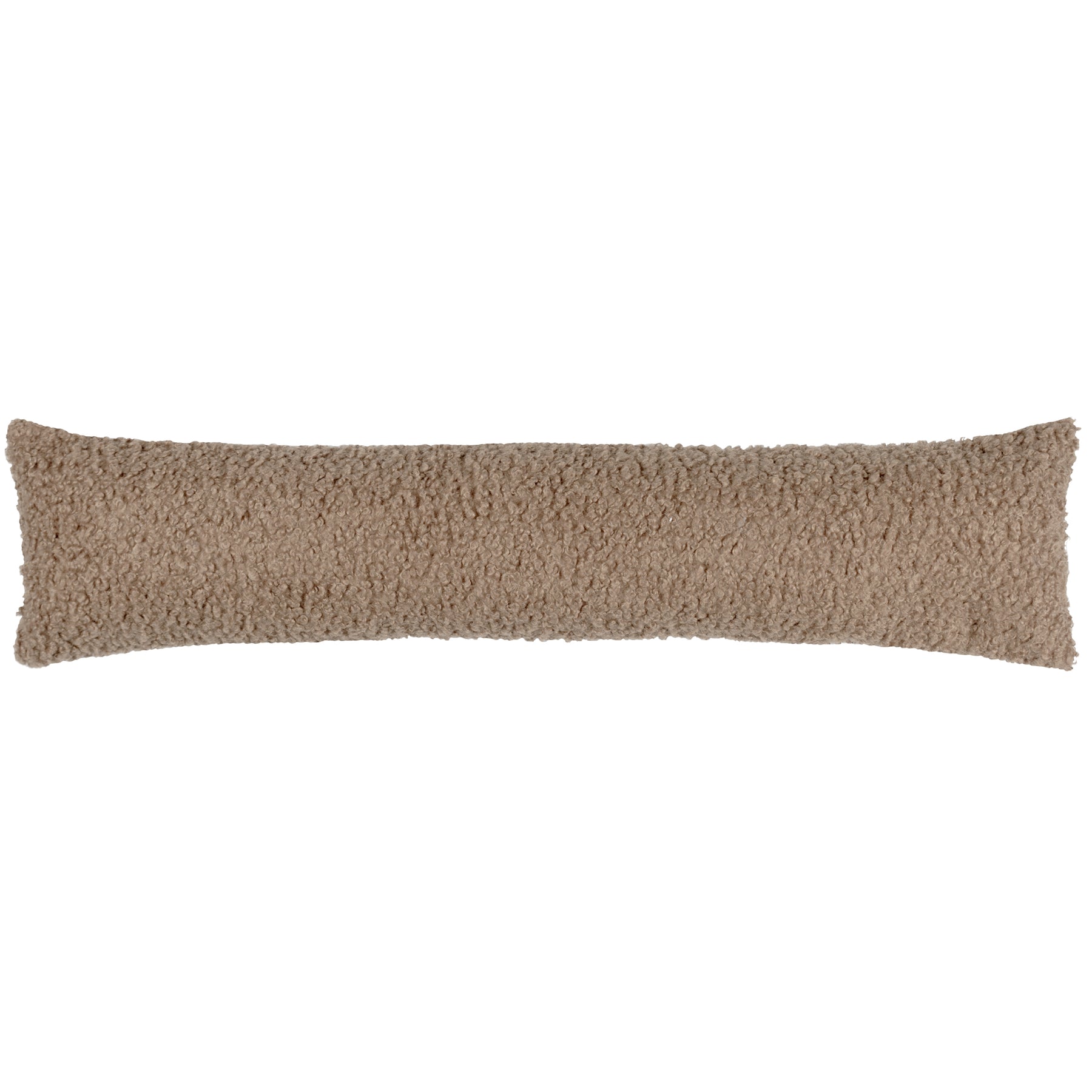 Cabu Boucle Shearling Draught Excluder Taupe