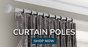 Curtain poles