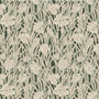 Emily Bond Crocus Made To Measure Curtains Green Sample Image