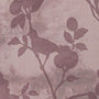 Laura Ashley Eglantine Silhoutte Woven Made to Measure Roman Blind Mulberry Sample Image