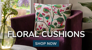 Floral cushions