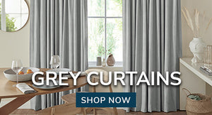 Grey curtains