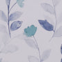 Serene Leaf Bloom Made to Measure Roman Blind Sky Sample Image