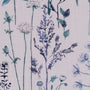 Wildflowers Made to Measure Curtain Indigo Sample Image