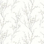 Laura Ashley Pussy Willow Made To Measure Curtains Dove Grey Sample Image