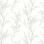 Laura Ashley Pussy Willow Made To Measure Roman Blind Dove Grey Sample Image