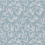 Laura Ashley Willow Leaf Chenille Made to Measure Curtain Pale Seaspray Sample Image