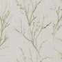 Laura Ashley Pussy Willow Embroidered Made to Measure Roman Blind Hedgerow Sample Image