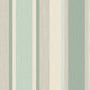 Laura Ashley Awning Stripe Made To Measure Roman Blind Smoke Green Sample Image