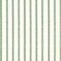 Laura Ashley Candy Stripe Made to Measure Roman Blind Bottle Green Sample Image
