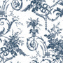 Laura Ashley Tulleries Made To Measure Curtains Midnight Sample Image