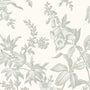 Laura Ashley Picardie Made to Measure Blackout Roller Blind Fennel Sample Image