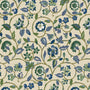 Land & Shore Esther Blackout Made To Measure Roller Blind Green Sample Image