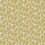 Land & Shore Oak Leaf Blackout Made To Measure Roller Blind Ochre Sample Image