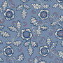 Land & Shore River Made To Measure Curtains Blue Red Sample Image