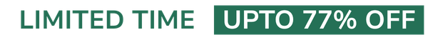 LIMITED TIME DEALS UPTO 50% OFF