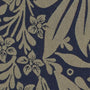 William Morris Larkspur Woven Made to Measure Roman Blind Indigo Sample Image