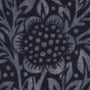 William Morris Marigold Velvet Made to Measure Roman Blind Indigo Sample Image