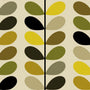 Orla Kiely Multi Stem Made to Measure Wave Curtain + FREE Track Yellow Sample Image