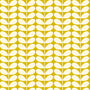 Orla Kiely Jumbo Solid Stem Made to Measure Curtain Yellow Sample Image