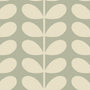 Orla Kiely Tiny Stem Made to Measure Wave Curtain + FREE Track Pebble Sample Image