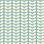 Orla Kiely Tiny Stem Made to Measure Blackout Roller Blind Duckegg Sample Image