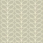 Orla Kiely Jumbo Linear Stem Made to Measure Roman Blind Pebble Sample Image