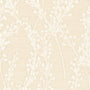 Grace Jacquard Sprig Made To Measure Curtains Snow Sample Image