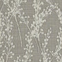 Grace Jacquard Floral Made To Measure Curtains + FREE Track - Wave Smoke Sample Image
