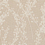 Grace Jacquard Sprig Made To Measure Roman Blind Linen Sample Image