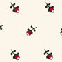 Cath Kidston Rose Bud Made to Measure Roller Blind White Sample Image