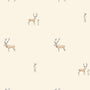 Sophie Allport Stags Made To Measure Curtains Natural Sample Image