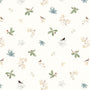 Sophie Allport Orchard Birds Made To Measure Curtains Off White Sample Image