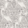 Laura Ashley Tregaron Made to Measure Blackout Roller Blind Silver Sample Image