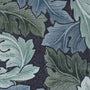 William Morris Acanthus Made to Measure Curtain Indigo Sample Image