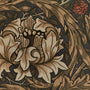 William Morris African Marigold Velvet Made to Measure Roman Blind Walnut Sample Image