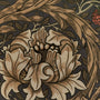 William Morris African Marigold Velvet Made to Measure Curtain Walnut Sample Image