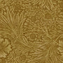 William Morris Marigold Velvet Made to Measure Curtain Ochre Sample Image