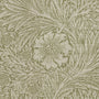 William Morris At Home Marigold Woven Fabric Nettle Sample Image
