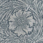 William Morris Marigold Woven Made to Measure Roman Blind Woad Sample Image