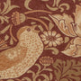 William Morris Strawberry Thief Made to Measure Curtain Madder Sample Image