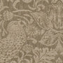William Morris Strawberry Thief Woven Made to Measure Curtain Walnut Sample Image