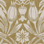 William Morris Sunflower Made to Measure Roman Blind Ochre Sample Image