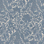 William Morris Compton Silhouette Velvet Made To Measure Roman Blind Indigo Sample Image