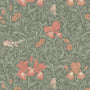 William Morris Iris Made To Measure Roman Blind Sage Sample Image