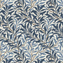 William Morris Willow Bough Made To Measure Roman Blind Midnight Sample Image